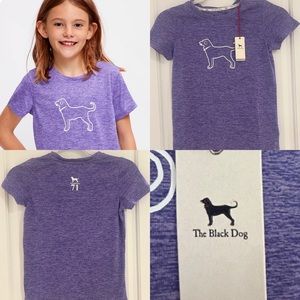 NWT Black Dog Kids Hiking Tee